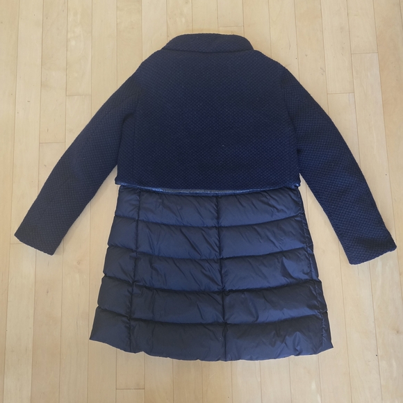 Herno Dark Blue Textured Jacket - Picture 10 of 13